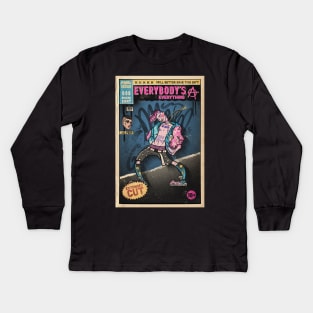 Everybody's Everything Lil Peep Comic Style Kids Long Sleeve T-Shirt